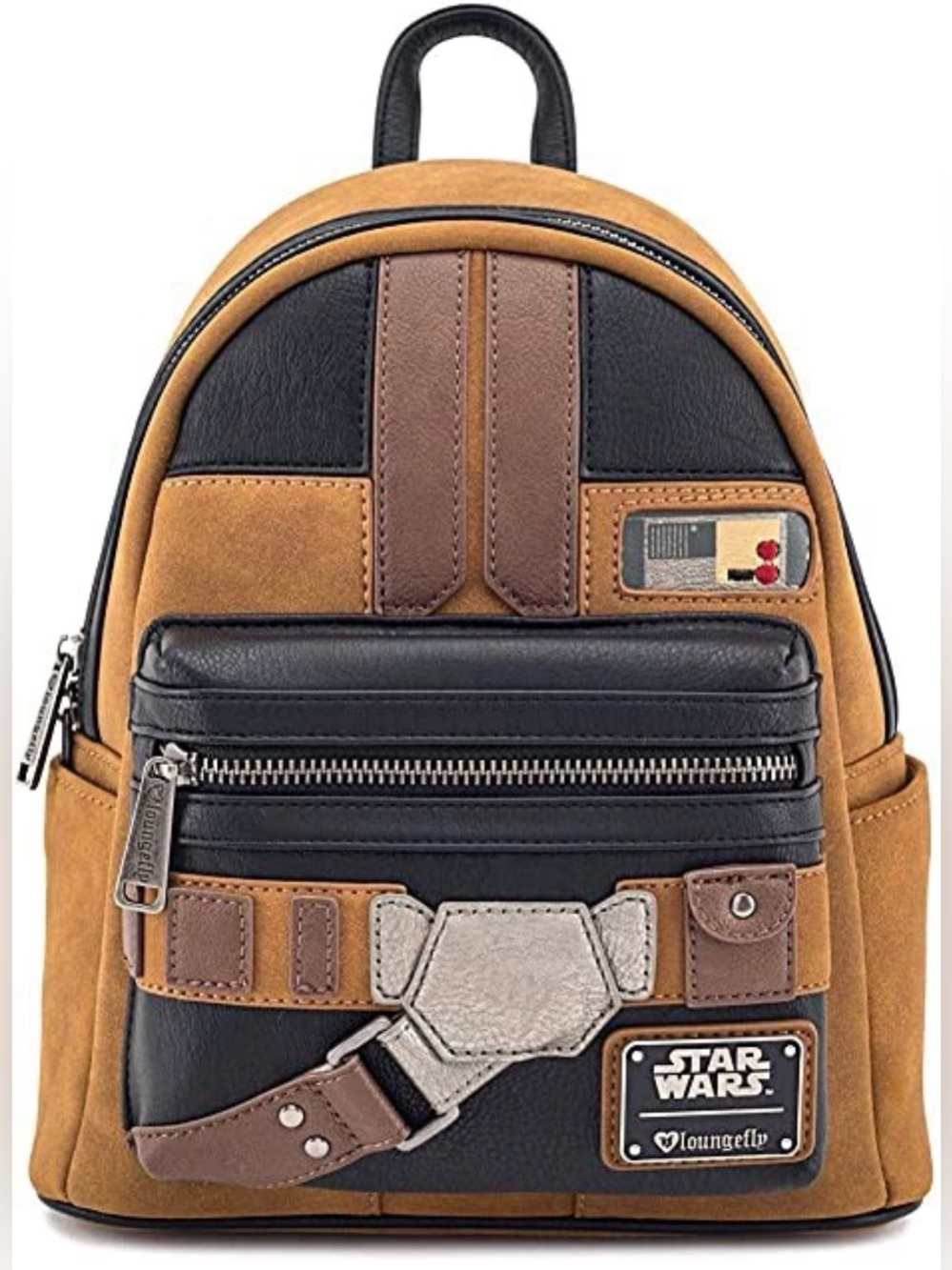 NWT Loungefly (pre-Funko) Star Wars Han Solo cosplay mini backpack(rare)
